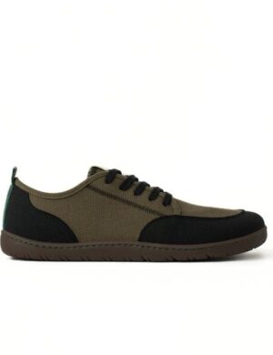 Vesica Piscis Footwear CLAXTON Vegan barefoot black-khaki