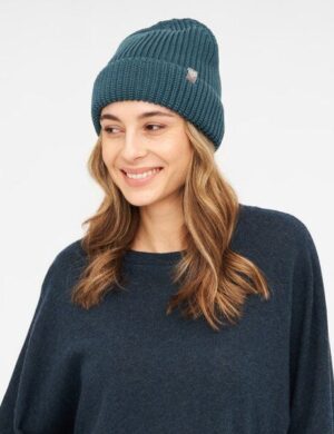 WiDDA berlin LANA gerippte Beanie aus Bio-Baumwolle