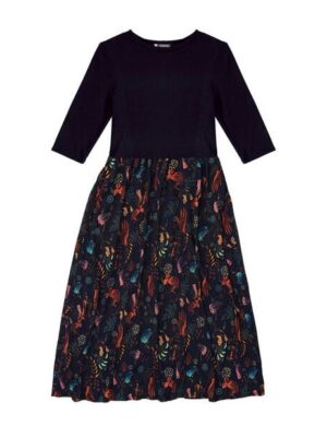 WiDDA berlin Kleid MIXI night/ afri Print aus ECOVERO®