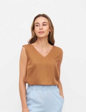 WiDDA berlin Bluse NENA in Curry senfgelb