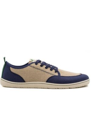 Vesica Piscis Footwear CLAXTON vegan barefoot marine-natural linen