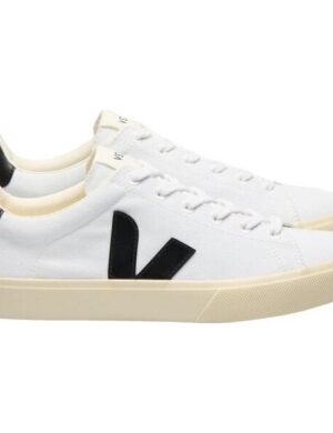 Veja Vegane Damen-Sneakers Campo CANVAS White Black