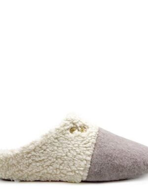 Veganer thies ® Organic Teddy Mix Slipper aus Biobaumwolle