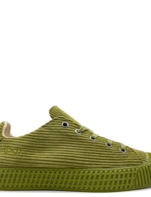 Veganer Sneaker nat-2 Cord Low aus echtem Corduroy, Kork, rec. Gummi und Zuckerrohr