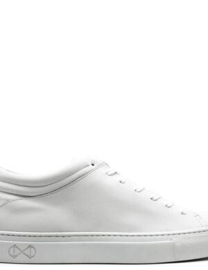 Veganer Sneaker aus Glas nat-2 Sleek Low vegan white reflective