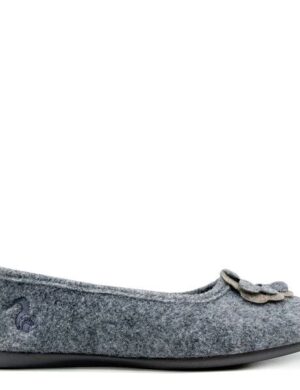 Veganer Hausschuh thies ® Eco Ballerina aus recycelten PES, fair produziert