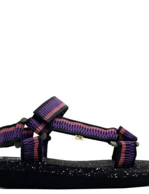 Vegane thies ® Eco Trek Sandale aus recyceltem Kunststoff und Grasplast