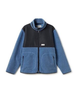 TWOTHIRDS Vegane Sherpa-Jacke TORNEY aus recyceltem Polyester