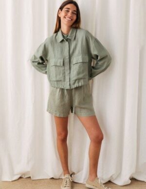 TWOTHIRDS Jacke Vegan Hiengabat aus 100% Leinen