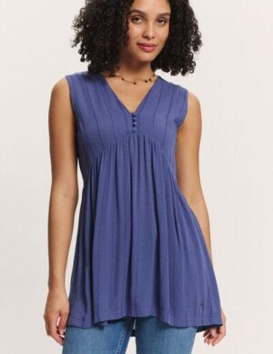 TRANQUILLO Tunika Elisaa aus Crinkle EcoVero Viskose (1130002)