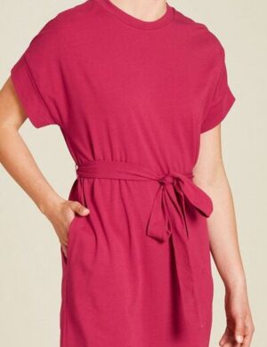 TRANQUILLO Tailliertes Minikleid Biobaumwolle (S25E04)