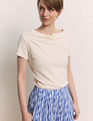 TRANQUILLO Slub Jerseyshirt Giina aus Bio-Baumwolle (1010002)