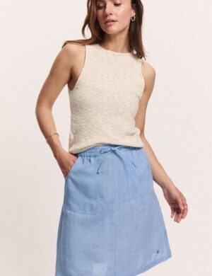 TRANQUILLO Rock Aamy aus Leinen (1160001