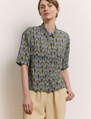 TRANQUILLO Oversized Bluse Anii aus EcoVero Viskose (1180003)