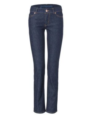 goodsociety Womens Straight Jeans Raw One Wash