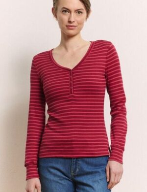 TRANQUILLO Langarm Ringelshirt Silviee aus Tencel (1010006)