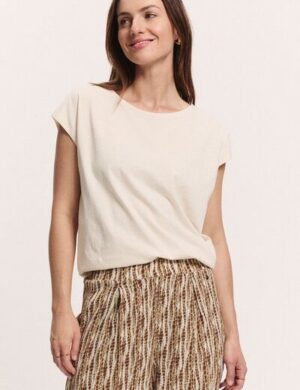 TRANQUILLO Kurzarm Slub Jersey Shirt Jessicaa (1010003)