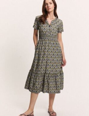 TRANQUILLO Kleid Idaa aus EcoVero Viskose (1140001)