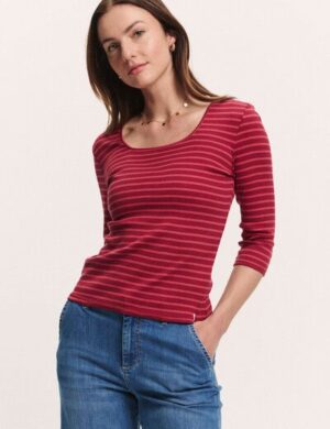 TRANQUILLO Jerseyshirt Loolly aus Tencel mit 3/4 Arm (1010007)