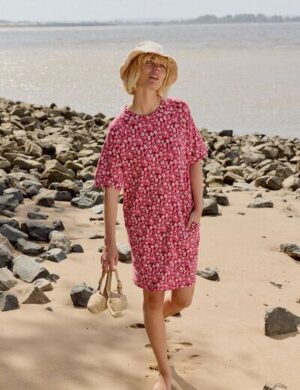 TRANQUILLO Jerseykleid Ninaa aus Biobaumwolle GOTS (1040003)