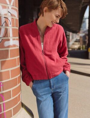 TRANQUILLO Jacke Rumii Blouson aus Musselin (1250002)