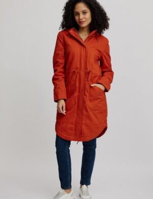 TRANQUILLO Gefütterter Parka aus Biobaumwolle (W25A90)