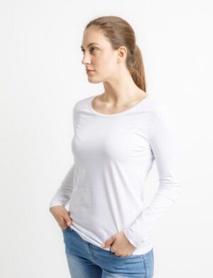 TORLAND Tailliertes Damen Longsleeve LANIA