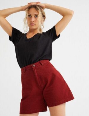 thinking mu Shorts – Gardenia – aus Bio-Baumwolle