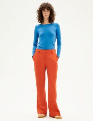 thinking mu lockere High Waist – Hermione Pants – aus biologisch angebauter Baumwolle