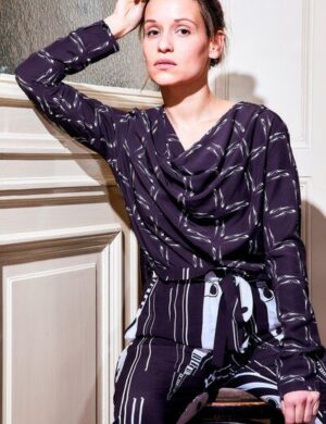 Sophia Schneider-Esleben Top Flora, TEE – aus Bambus