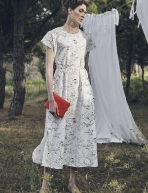 Sophia Schneider-Esleben Dress Nina Dove – Damenkleid aus Bio-Baumwolle