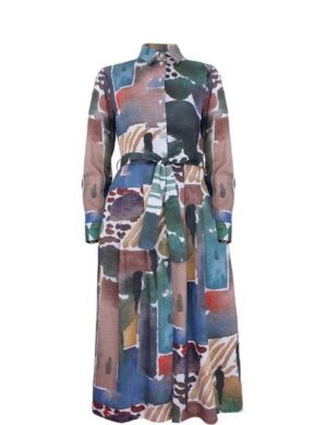 Sophia Schneider-Esleben Dress Marie, San Gimignano – Damenkleid aus Bio-Baumwolle