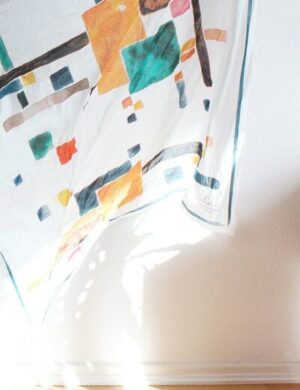 Sophia Schneider-Esleben Bauhaus Tuch- aus Bio-Baumwolle