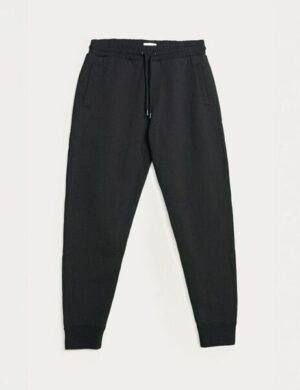 SANVT Die Unisex Jogginghose – Schwarz Gewaschen