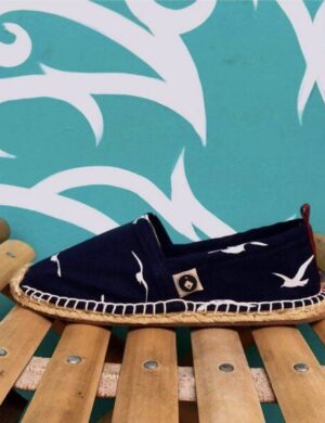 REFISHED fair fashion Espadrilles ‚HAPPINESS‘ (Seevögel)