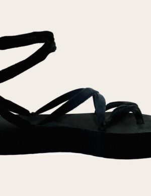 Rarámuri Plateau-Sandalen mit austauschbaren Bändern – Charo Vegan