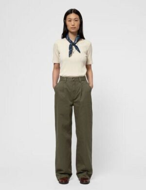 Nudie Jeans Suki Workwear Pants Olive