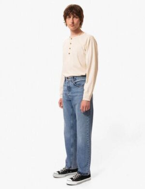 Nudie Jeans Regular Fit Herren Jeans – Rad Rufus – aus 100% biologisch angebauter Baumwolle