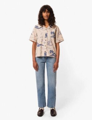Nudie Jeans Moa Waves Bluse
