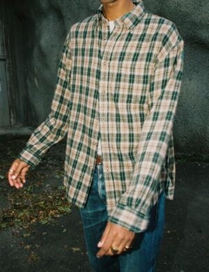 Nudie Jeans Kariertes Flanell-Hemd Julian Farmers