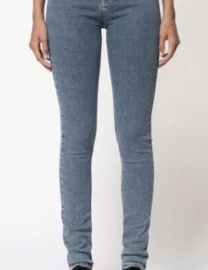 Nudie Jeans Jeans – Hightop Tilde – aus einem Baumwolle/Elasthan-Mix