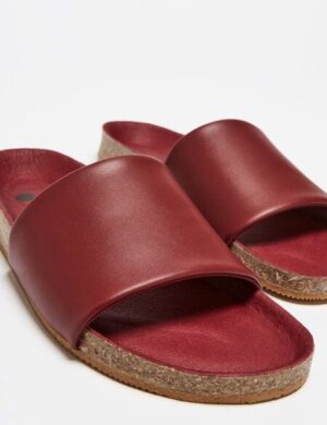 NINE TO FIVE #kato – edler Slipper aus leichter Microfaser mit bequemen Naturlatex-Fussbett