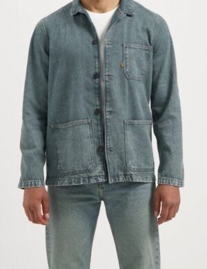 MUD Jeans Unisex Shirt Sven Overshirt – Earth Vintage
