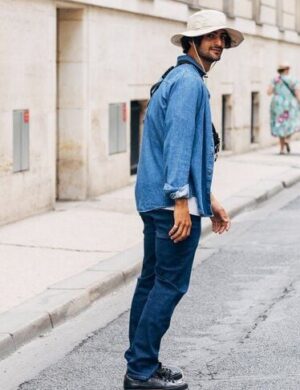 MUD Jeans Unisex Jeans Regular Bryce – Medium Dark