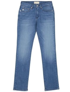MUD Jeans Jeans Faye Straight Authentic Indigo