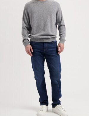 MUD Jeans Herren Jeans Straight Leg Bryce – Medium Dark