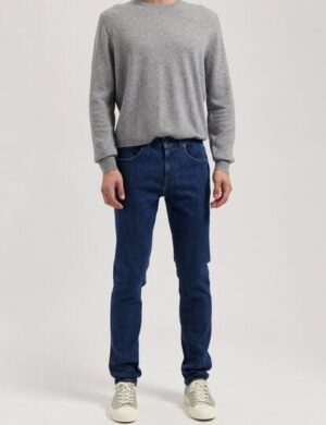 MUD Jeans Herren Jeans Slim Fit Rick – Stone Indigo