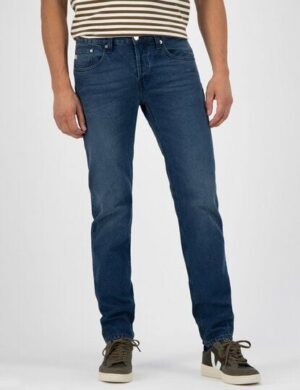 MUD Jeans Herren Jeans Regular Dunn – True Indigo