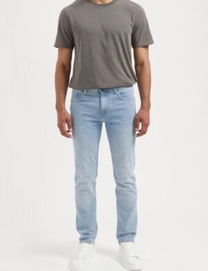 MUD Jeans Herren Jeans Bryce Mid Straight – Light Aged