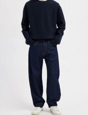 MUD Jeans Herren Jeans Ben Mid Baggy – Dry